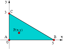 Point in a triangle